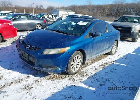 2012 Honda Civic Ex из США, поврежденный, VIN 2HGFG3B88CH528381